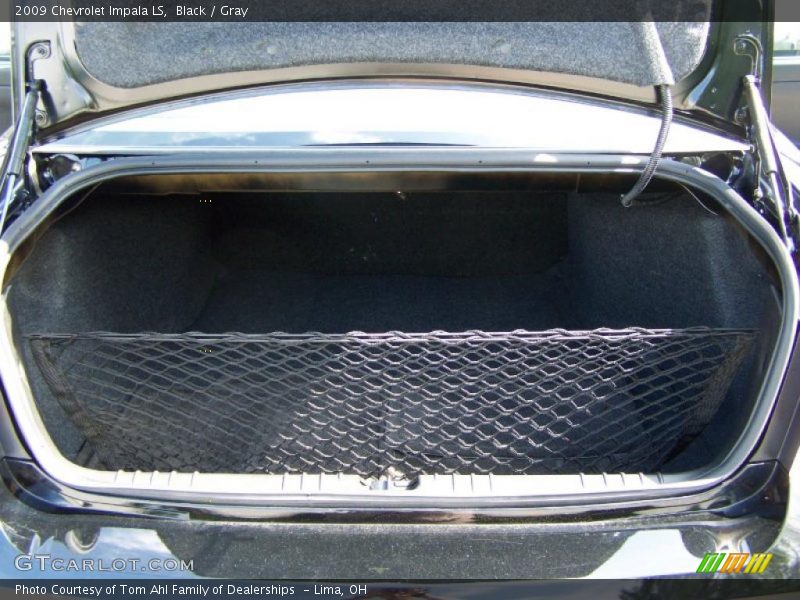 Black / Gray 2009 Chevrolet Impala LS