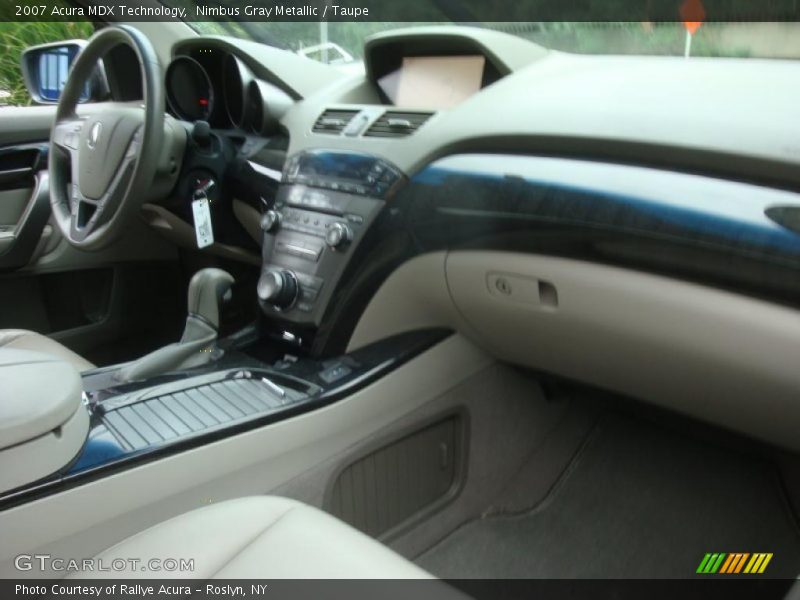 Nimbus Gray Metallic / Taupe 2007 Acura MDX Technology