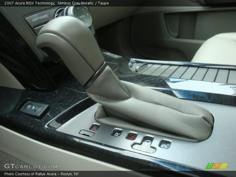 Nimbus Gray Metallic / Taupe 2007 Acura MDX Technology