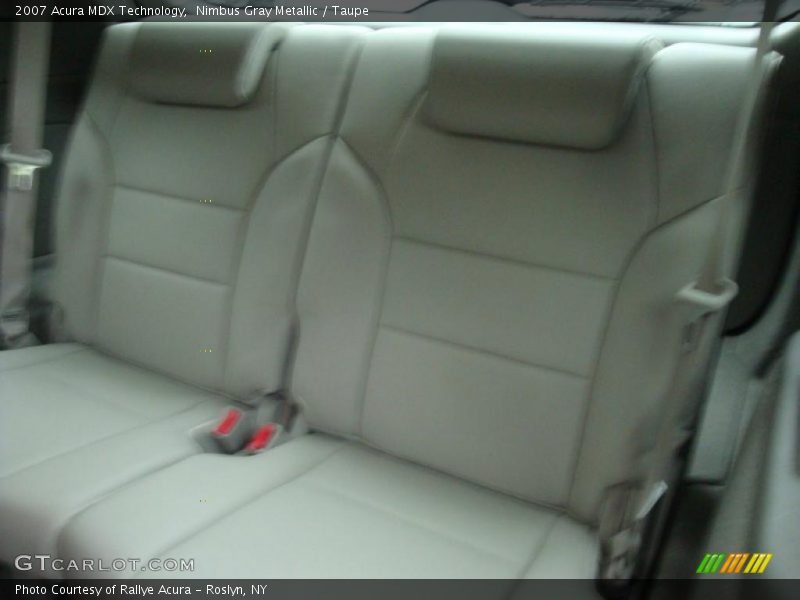 Nimbus Gray Metallic / Taupe 2007 Acura MDX Technology
