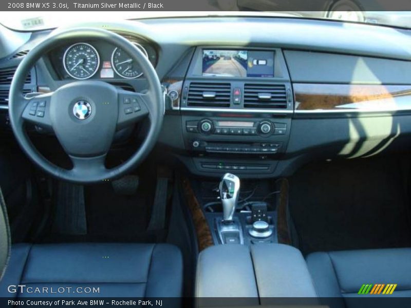 Titanium Silver Metallic / Black 2008 BMW X5 3.0si