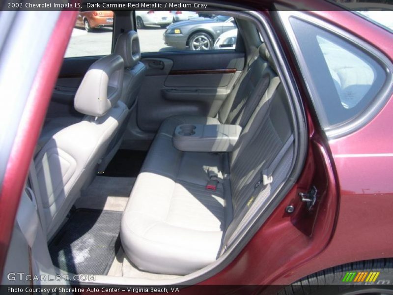Dark Carmine Red Metallic / Medium Gray 2002 Chevrolet Impala LS