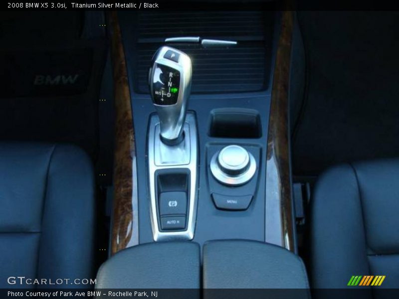 Titanium Silver Metallic / Black 2008 BMW X5 3.0si