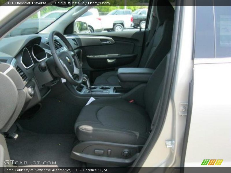 Gold Mist Metallic / Ebony/Ebony 2011 Chevrolet Traverse LT