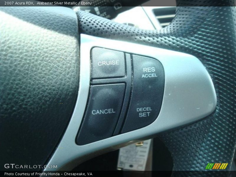 Alabaster Silver Metallic / Ebony 2007 Acura RDX
