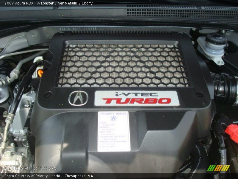 Alabaster Silver Metallic / Ebony 2007 Acura RDX