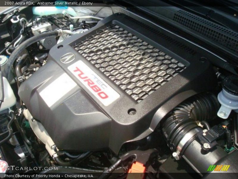 Alabaster Silver Metallic / Ebony 2007 Acura RDX
