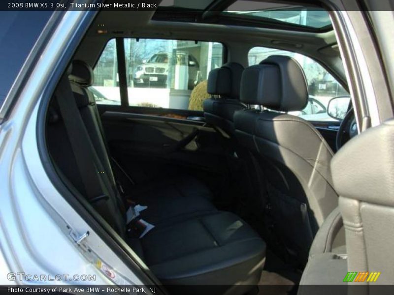Titanium Silver Metallic / Black 2008 BMW X5 3.0si