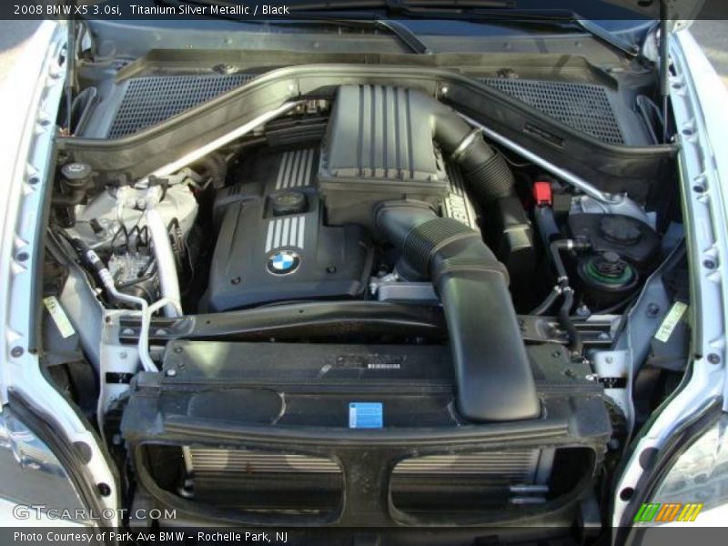 Titanium Silver Metallic / Black 2008 BMW X5 3.0si