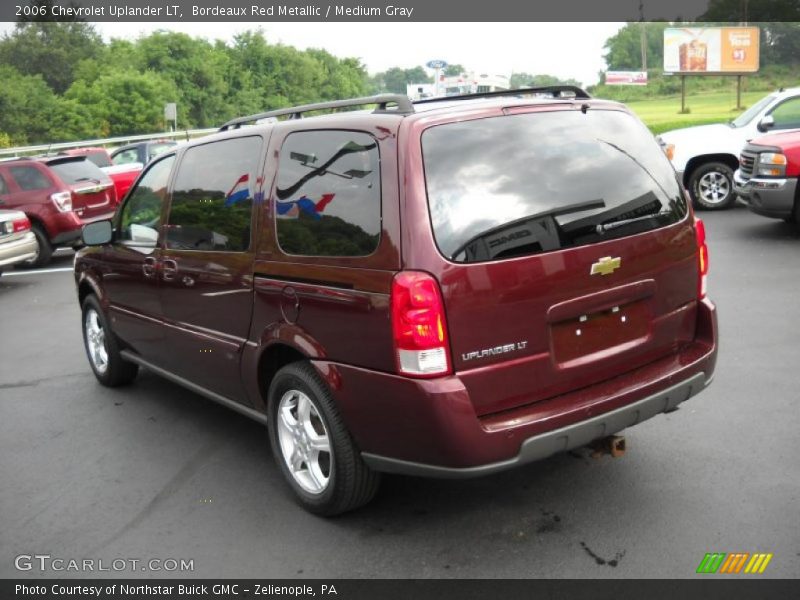 Bordeaux Red Metallic / Medium Gray 2006 Chevrolet Uplander LT