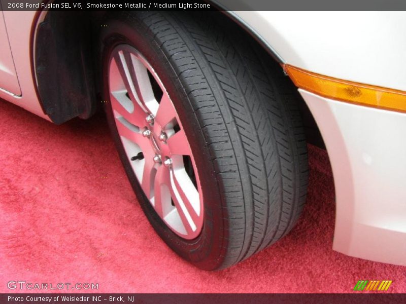 Smokestone Metallic / Medium Light Stone 2008 Ford Fusion SEL V6