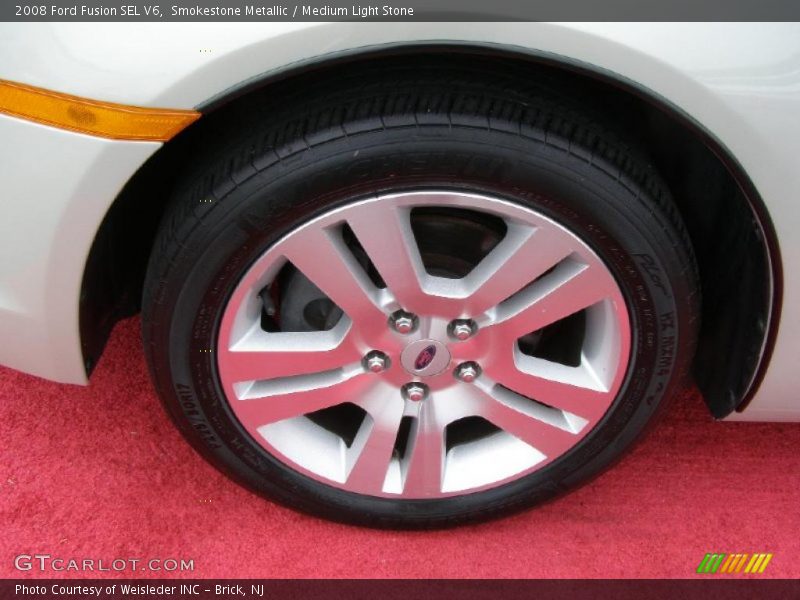 Smokestone Metallic / Medium Light Stone 2008 Ford Fusion SEL V6