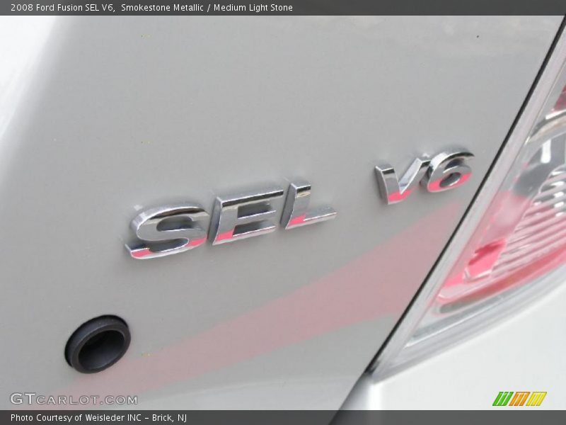 Smokestone Metallic / Medium Light Stone 2008 Ford Fusion SEL V6
