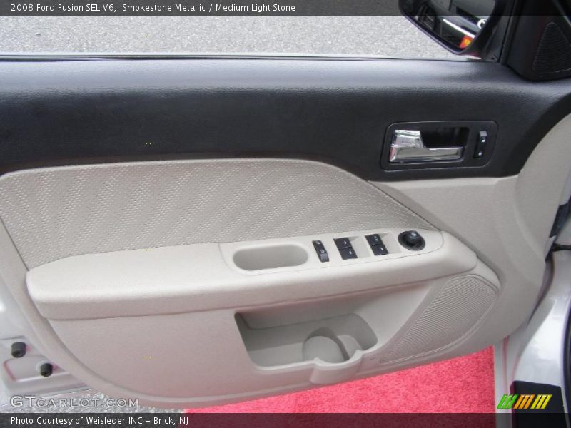 Smokestone Metallic / Medium Light Stone 2008 Ford Fusion SEL V6