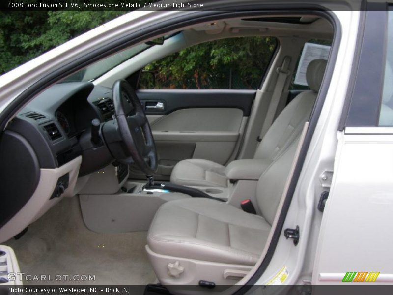 Smokestone Metallic / Medium Light Stone 2008 Ford Fusion SEL V6