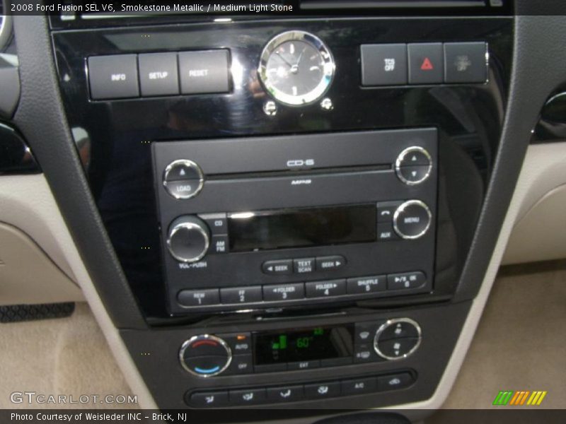 Smokestone Metallic / Medium Light Stone 2008 Ford Fusion SEL V6
