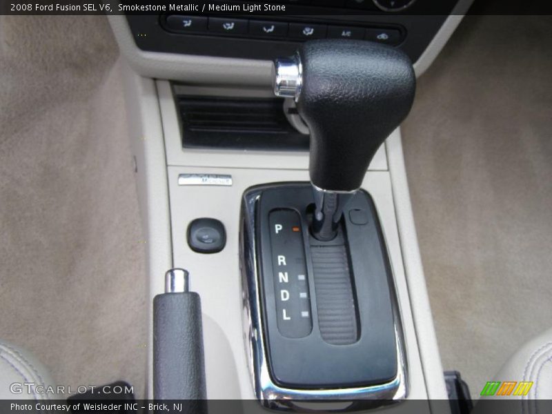 Smokestone Metallic / Medium Light Stone 2008 Ford Fusion SEL V6
