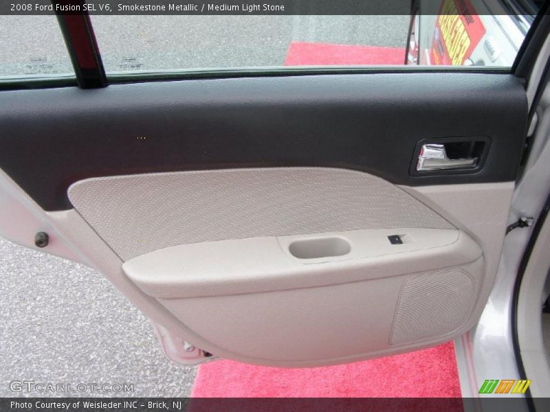 Smokestone Metallic / Medium Light Stone 2008 Ford Fusion SEL V6