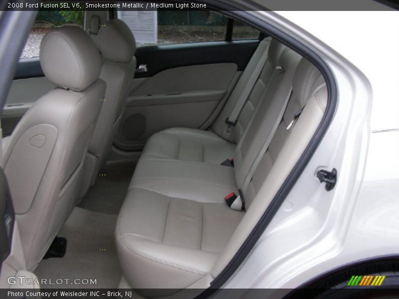 Smokestone Metallic / Medium Light Stone 2008 Ford Fusion SEL V6