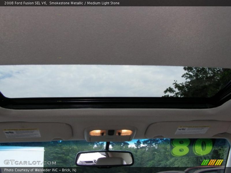 Smokestone Metallic / Medium Light Stone 2008 Ford Fusion SEL V6