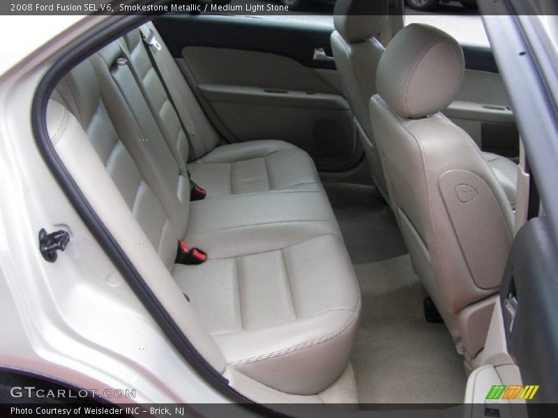 Smokestone Metallic / Medium Light Stone 2008 Ford Fusion SEL V6