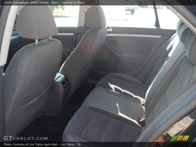 Black / Anthracite Black 2008 Volkswagen Jetta S Sedan