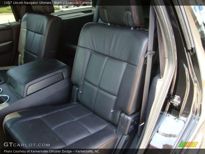 Black / Charcoal/Caramel 2007 Lincoln Navigator Ultimate