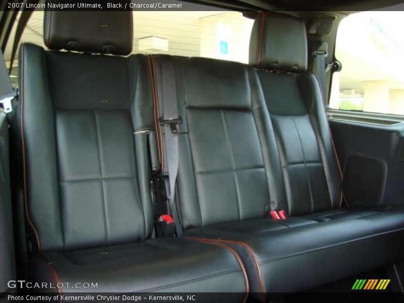 Black / Charcoal/Caramel 2007 Lincoln Navigator Ultimate