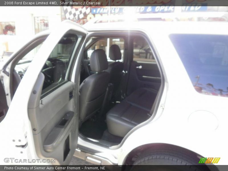 Silver Metallic / Charcoal 2008 Ford Escape Limited 4WD