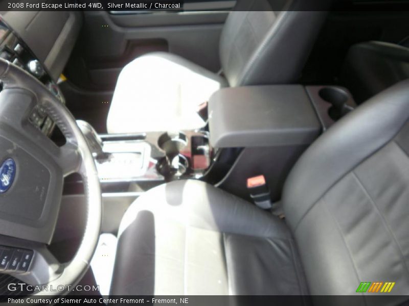 Silver Metallic / Charcoal 2008 Ford Escape Limited 4WD