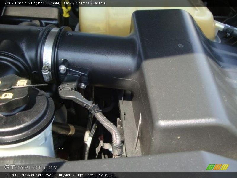 Black / Charcoal/Caramel 2007 Lincoln Navigator Ultimate
