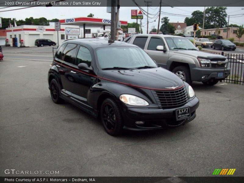 Black / Dark Slate Gray 2003 Chrysler PT Cruiser GT
