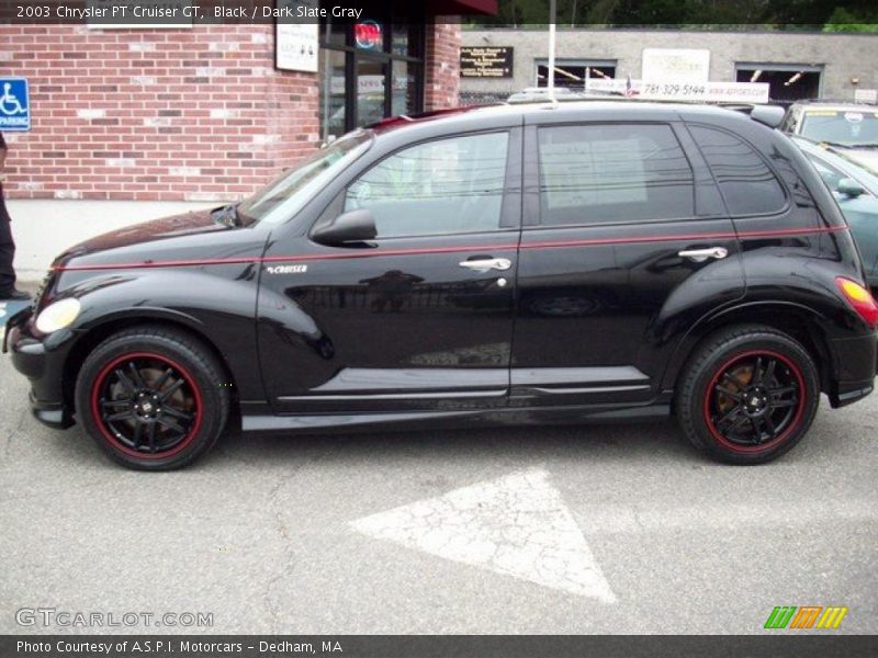 Black / Dark Slate Gray 2003 Chrysler PT Cruiser GT