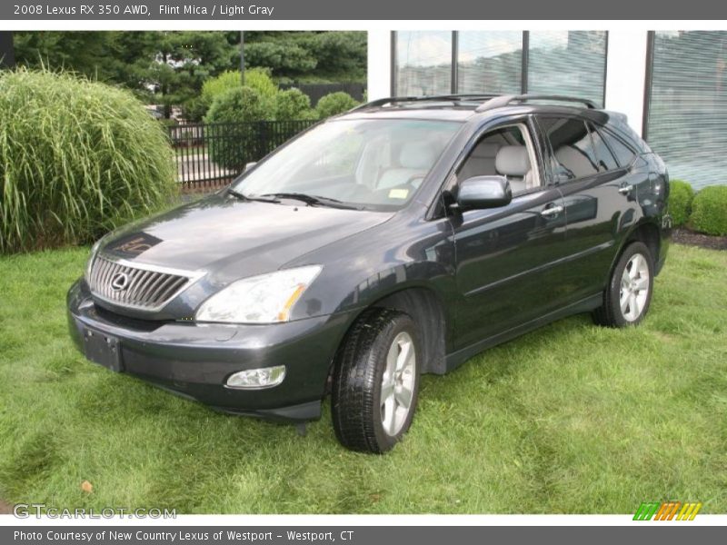 Flint Mica / Light Gray 2008 Lexus RX 350 AWD