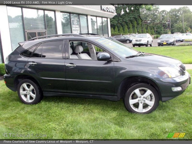 Flint Mica / Light Gray 2008 Lexus RX 350 AWD