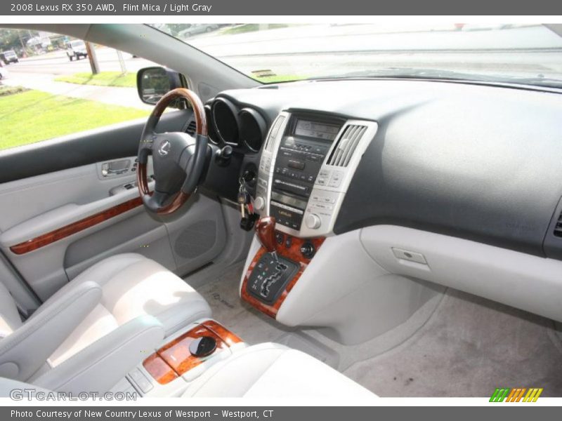 Flint Mica / Light Gray 2008 Lexus RX 350 AWD
