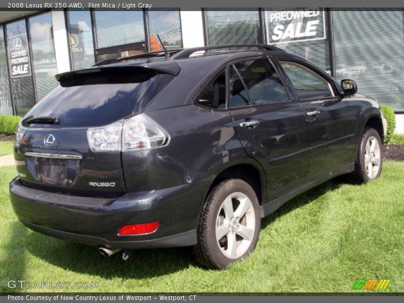 Flint Mica / Light Gray 2008 Lexus RX 350 AWD