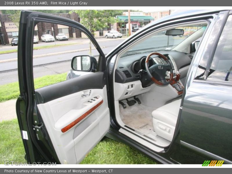 Flint Mica / Light Gray 2008 Lexus RX 350 AWD