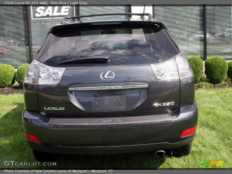 Flint Mica / Light Gray 2008 Lexus RX 350 AWD