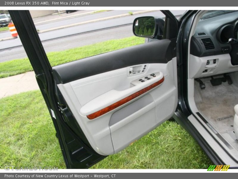 Flint Mica / Light Gray 2008 Lexus RX 350 AWD