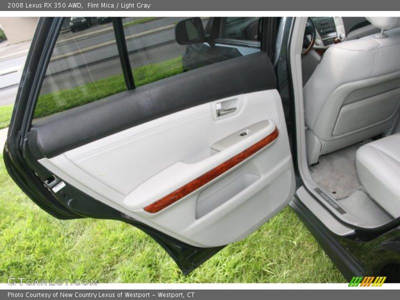 Flint Mica / Light Gray 2008 Lexus RX 350 AWD