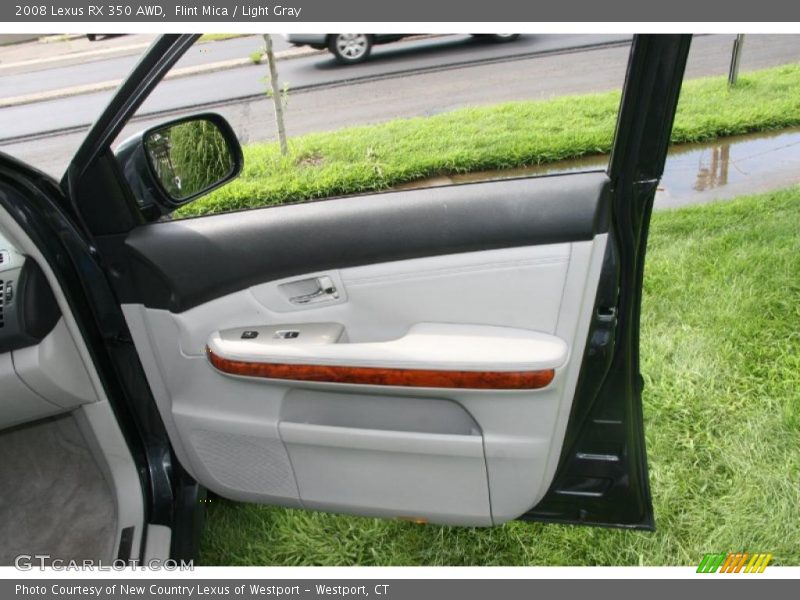 Flint Mica / Light Gray 2008 Lexus RX 350 AWD