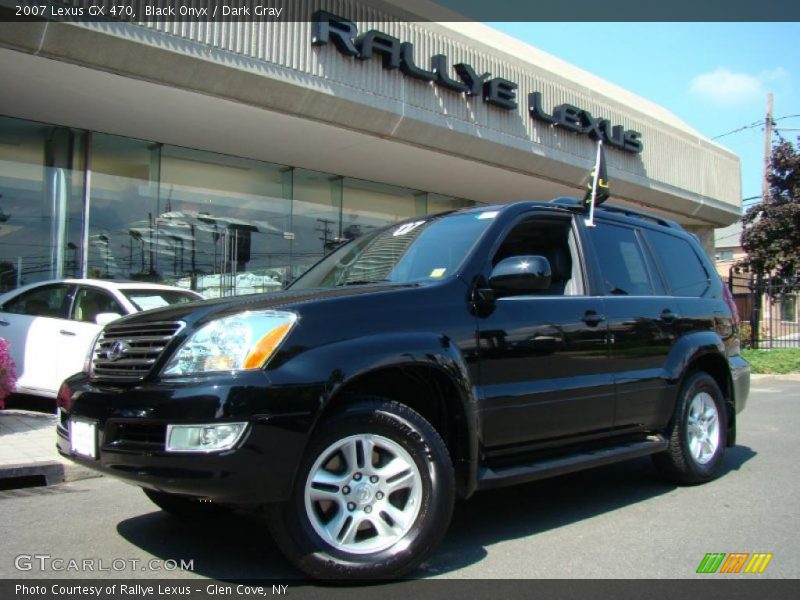 Black Onyx / Dark Gray 2007 Lexus GX 470