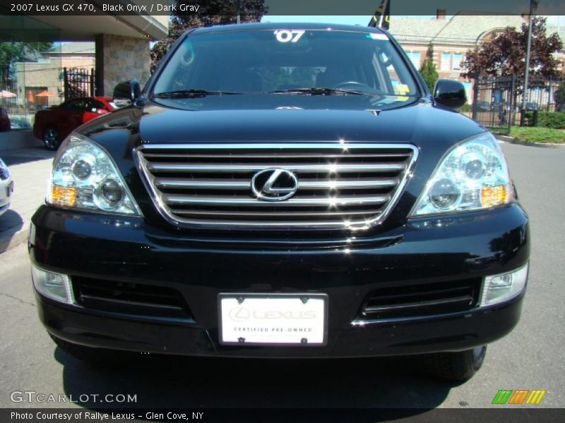 Black Onyx / Dark Gray 2007 Lexus GX 470