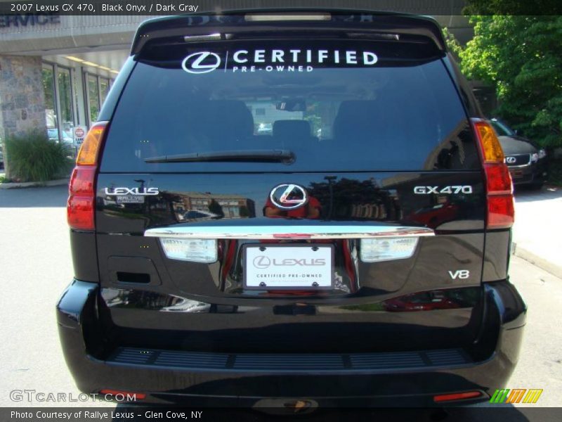 Black Onyx / Dark Gray 2007 Lexus GX 470