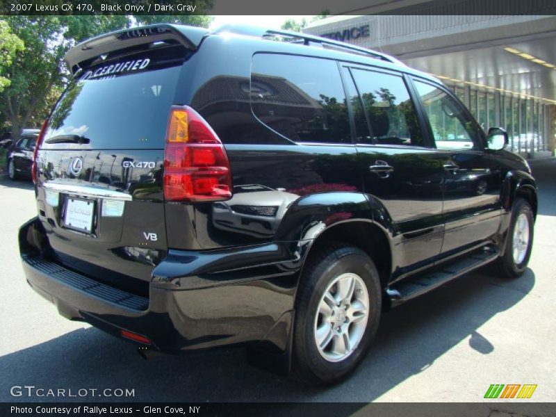 Black Onyx / Dark Gray 2007 Lexus GX 470