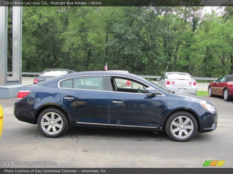 Midnight Blue Metallic / Ebony 2010 Buick LaCrosse CXL