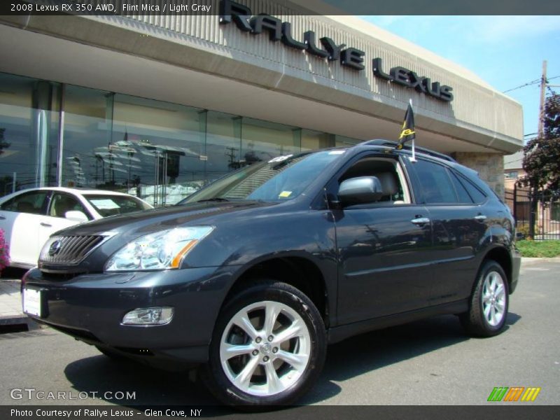 Flint Mica / Light Gray 2008 Lexus RX 350 AWD