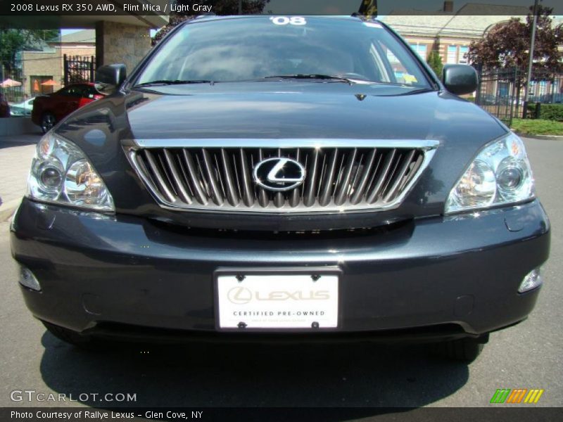 Flint Mica / Light Gray 2008 Lexus RX 350 AWD