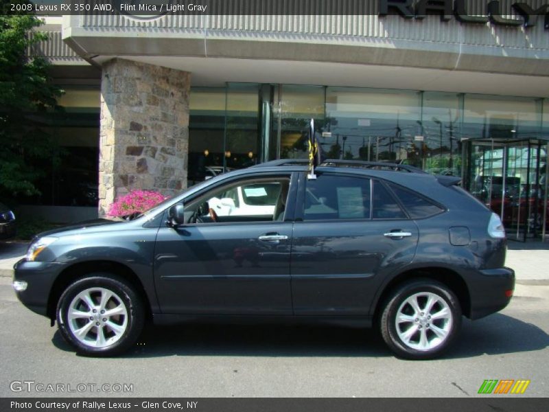 Flint Mica / Light Gray 2008 Lexus RX 350 AWD